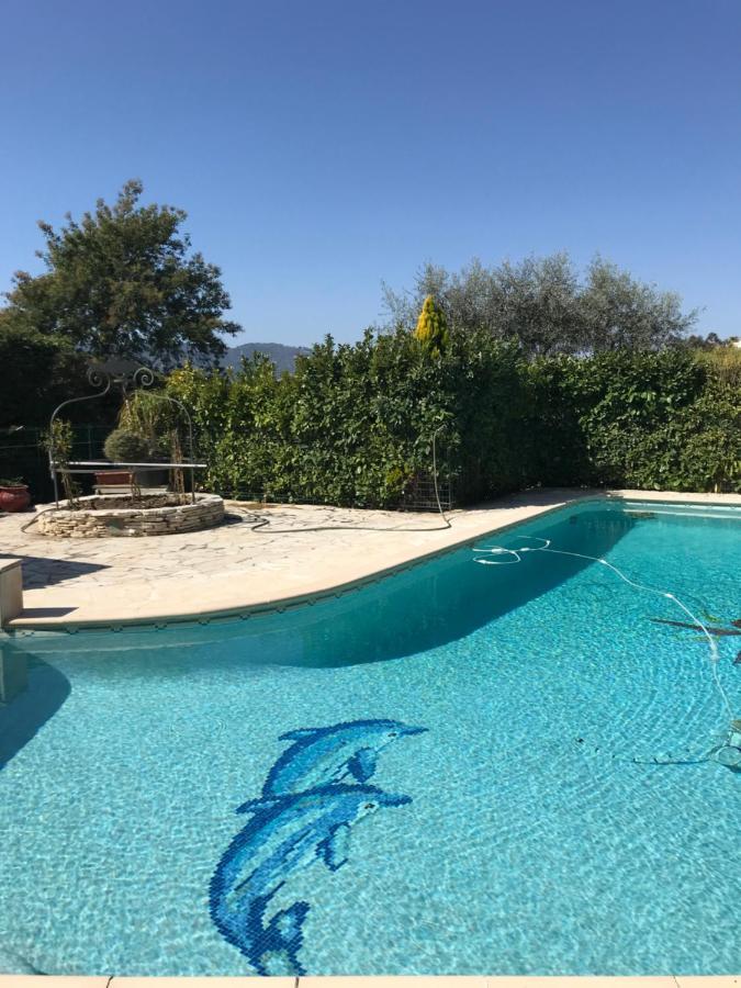 2 Pieces Rdc Villa Piscine La Roquette-sur-Siagne Ngoại thất bức ảnh