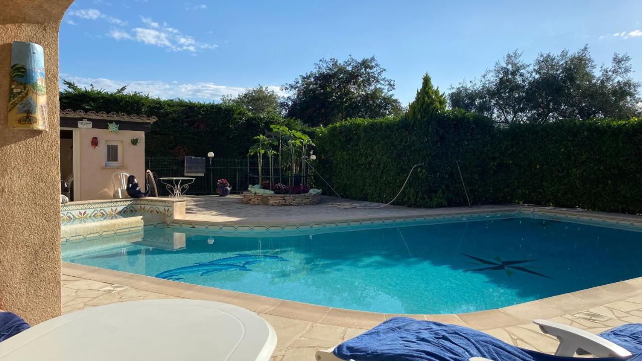 2 Pieces Rdc Villa Piscine La Roquette-sur-Siagne Ngoại thất bức ảnh