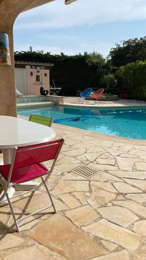 2 Pieces Rdc Villa Piscine La Roquette-sur-Siagne Ngoại thất bức ảnh
